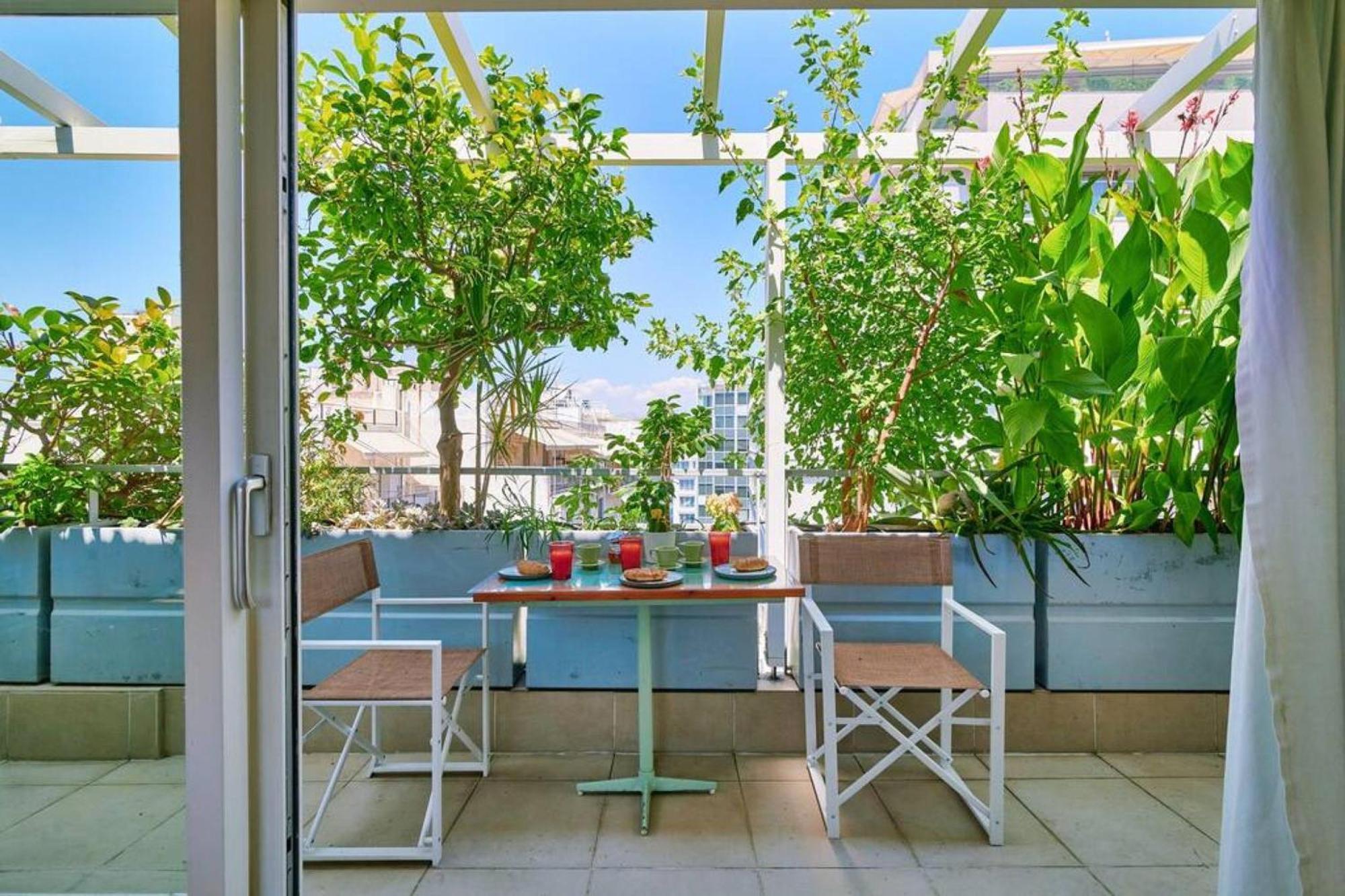 360 View In Roof Top Appartment With Patio アテネ エクステリア 写真